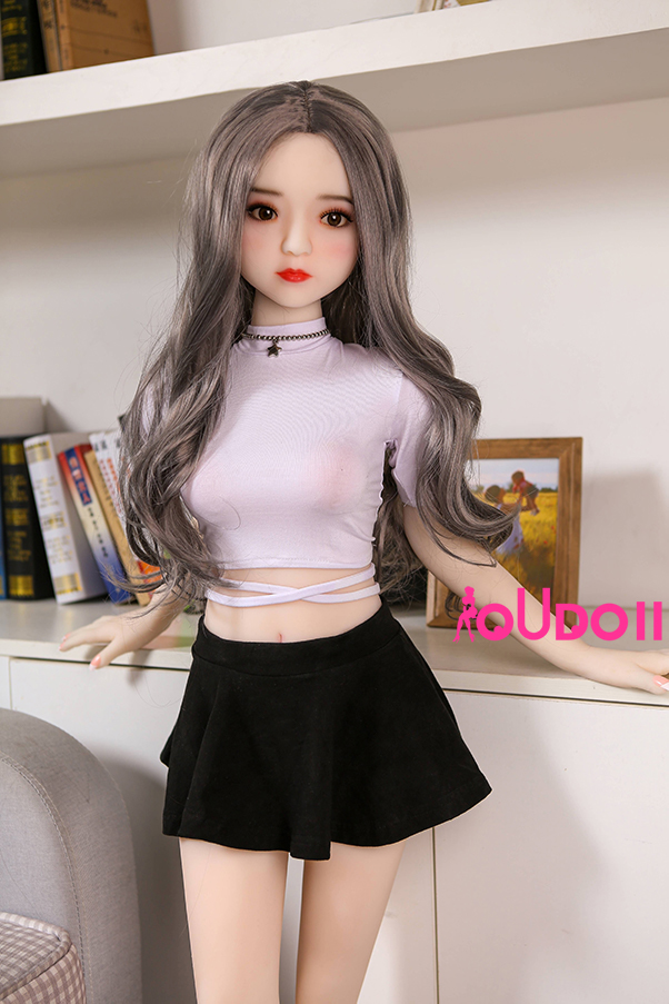 fucking silicone sex doll-Long Hair Mini Slim Waist Real Sex Doll Anya 125cm 4ft 1-01