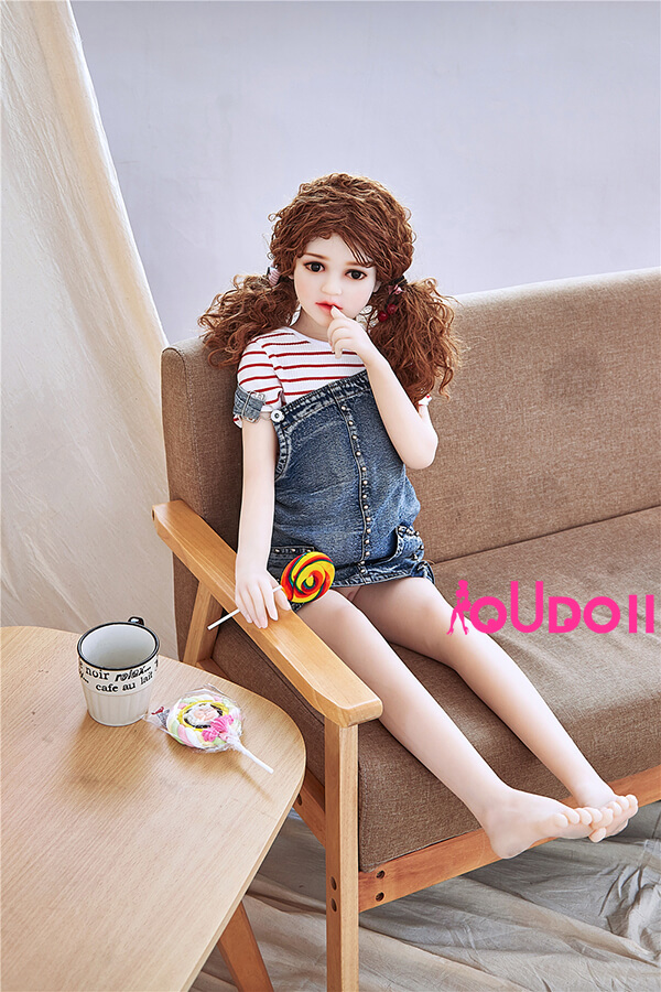 love girl sex dollLove Lollipop Flat Chest Mini Sex Doll Paislee 128cm 4ft 1-04