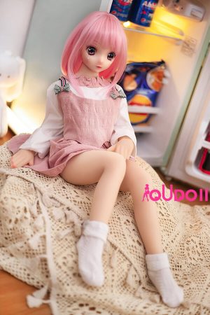 Anime sex doll-Pink hair cartoon mini sex doll Ensley 65cm 2ft 1-01