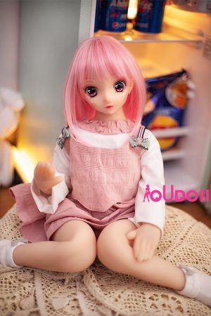 Anime sex doll-Pink hair cartoon mini sex doll Ensley 65cm 2ft 1-02