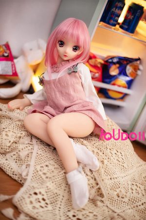 Anime sex doll-Pink hair cartoon mini sex doll Ensley 65cm 2ft 1-03