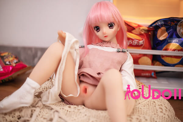 Anime sex doll-Pink hair cartoon mini sex doll Ensley 65cm 2ft 1-10