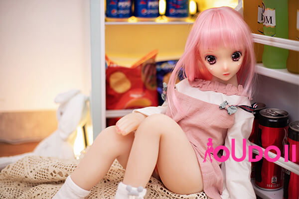 Anime sex doll-Pink hair cartoon mini sex doll Ensley 65cm 2ft 1-11