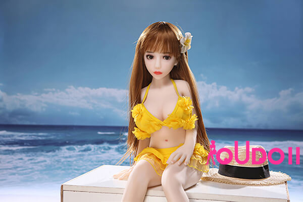 Flat Sex Doll –Bikini Long Hair Small Breasts Mini Sex Doll (9)