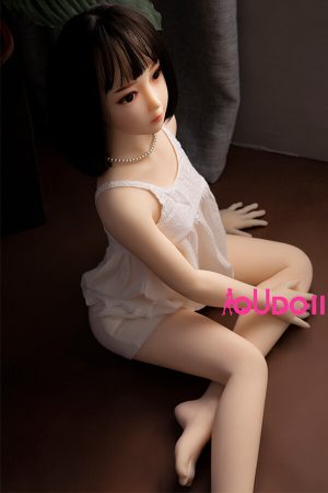 Mini sex doll-2022 Flat Chested Small Tits Sex Doll Cecilia 130cm 4ft 2-08