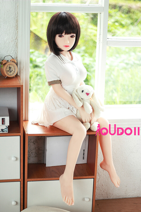 Sex doll pron-Cute Short Hair Mid Chest Mini Sex Girl Camilla 110cm 3ft 6-01