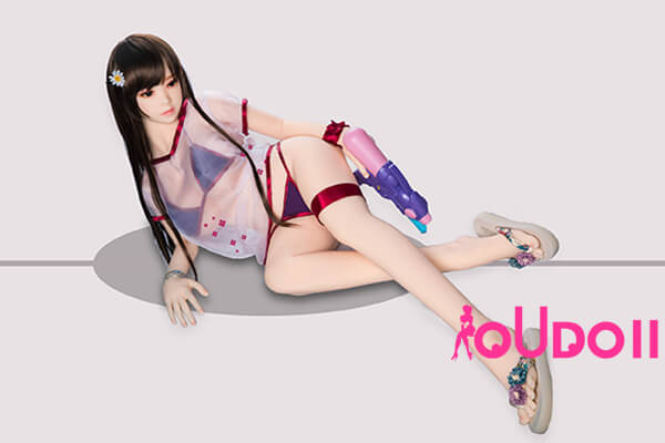 Sex toys-Big Boobs Anime Style Mini Sex Doll Whitley 140cm 4ft 5-10