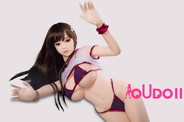 Sex toys-Big Boobs Anime Style Mini Sex Doll Whitley 140cm 4ft 5-11