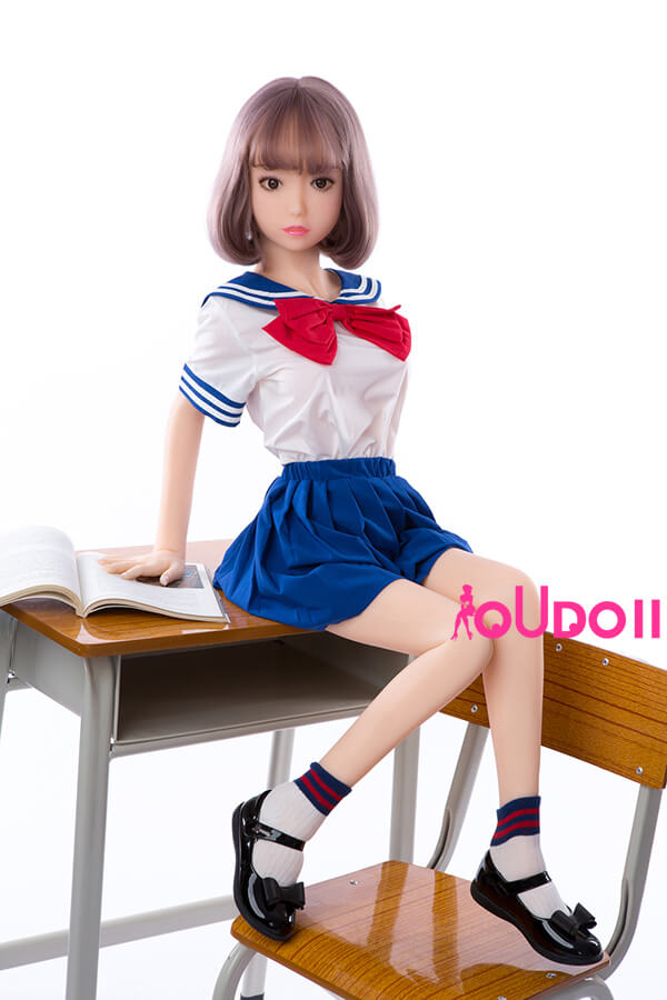 TPE sex doll-Cute Schoolgirl Mini Sex Doll Nylah 125cm 4ft 1-04