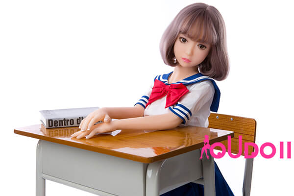 TPE sex doll-Cute Schoolgirl Mini Sex Doll Nylah 125cm 4ft 1-09