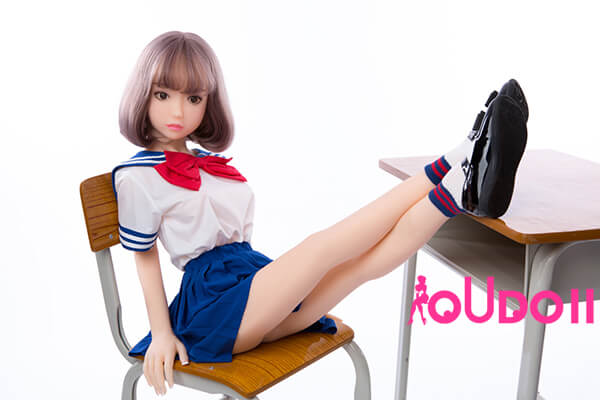 TPE sex doll-Cute Schoolgirl Mini Sex Doll Nylah 125cm 4ft 1-10